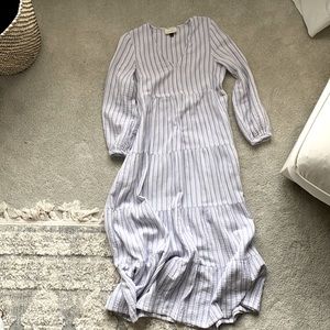 Universal Thread balloon sleeve cotton maxi dress